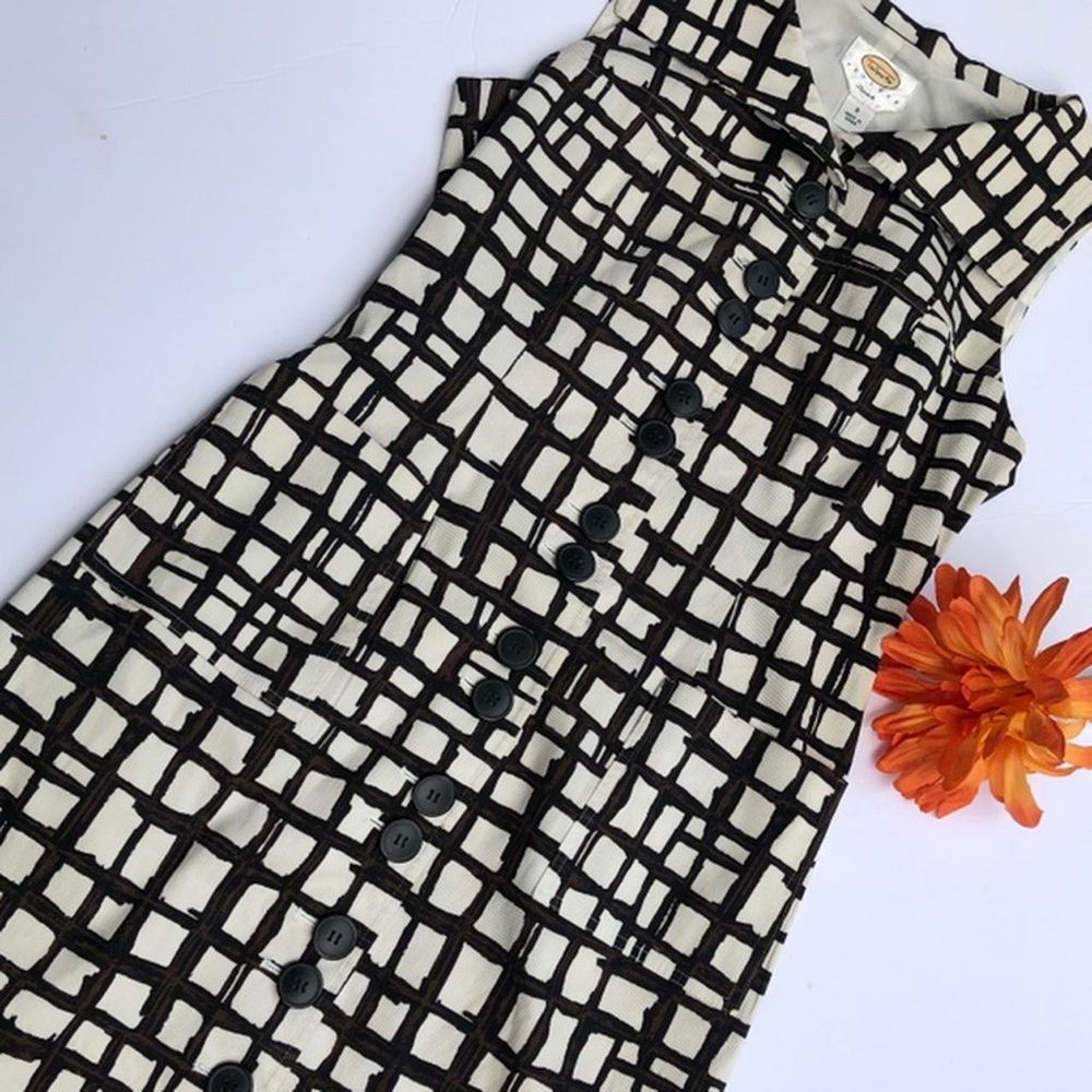 Talbots Geometric Midi Dress